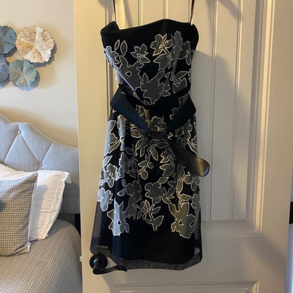White House black market dress with shrug